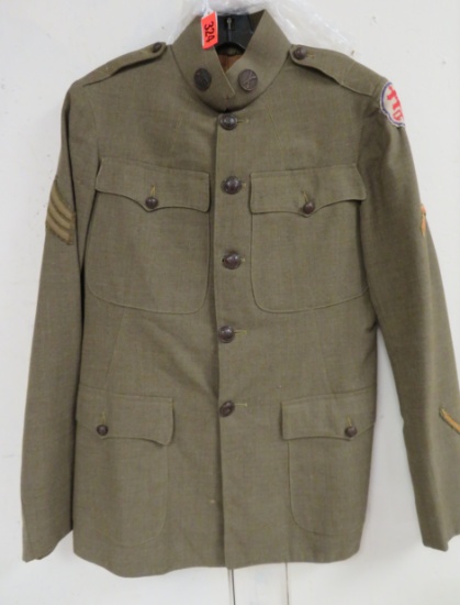Original WWI Uniform w/ Advance Sector Patch