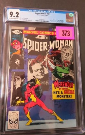 Spider-Woman #32 CGC 9.2 Werewolf By Night Appearance