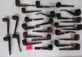 Estate Collection of Antique Smoking Pipes