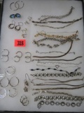 Case Lot of Vintage Sterling Silver Jewelry