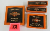 Grouping of Vintage Harley Davidson NOS Parts in Boxes
