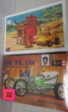 Lot of (2) Revell 1:25 Big Daddy Roth Hot Rod Model Kits, Inc Outlaw and Surfite