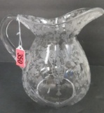 Beautiful Cambridge Rose Point Water Pitcher (3400-141)