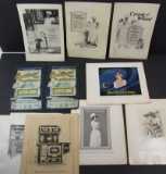 Collection of Antique and Vintage Advertising Ephemera