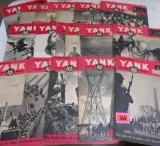 Collection of (20) 1945 Yank Army Magazines