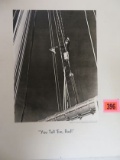 Rare WWII USN Graflex Museum Print on Cardstock 