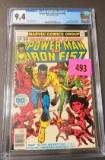 Power Man and Iron Fist #50 CGC 9.4 Iron Fist Joins Luke Cage