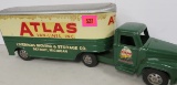 Rare 1950s Buddy L Atlas Moving Co Pressed Steel Truck