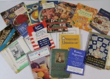 Large Grouping of (41) Antique and Vintage Cookbooks and Pamphlets