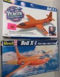 Lot of 2 Revell 1:32 Bell X-1 Yeager Super Fighter Model Kits