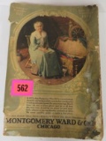 Antique 1925 Montgomery Ward Mail Order Catalog