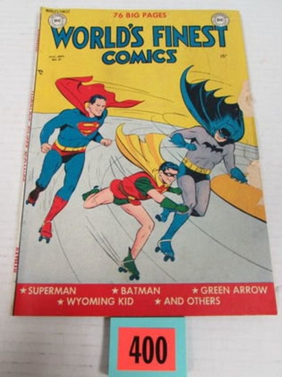 World's Finest #47 (1950) Golden Age Batman & Robin