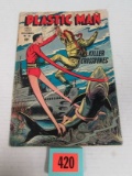 Plastic Man #48 (1954) Golden Age Underwater/ Shark Cover