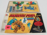 Vintage 1978 Fantastic Four & Herbie The Robot Board Game Unpunched Mib
