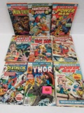 Huge Lot (75) Mixed Bronze Age Marvel Comics Spiderman, Avengers, Thor+