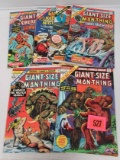 Marvel Bronze Age Giant-size Lot Man-thing, Creatures, Kid Colt+