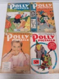 Polly Pigtails Golden Age Lot #26, 27, 28, 29
