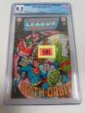 Justice League Of America #71 (1969) Awesome Martian Manhunter Cover Cgc 9.2