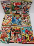 Huge Lot (65) Mixed Bronze Age Marvel Comics Spiderman, Avengers, Thor+