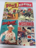 Golden Age Cowboy Western Comic Lot Incl. Wild Bill Pecos Westerner