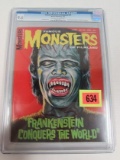 Famous Monsters Of Filmland #39 (1966) Frankenstein Cover Cgc 9.6 Beauty