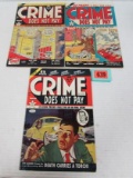Crime Does Not Pay Golden Age Lot #84, 86, 88