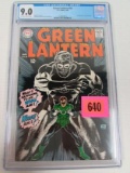 Green Lantern #58 (1968) 1st Appearance Eve Doremus Cgc 9.0
