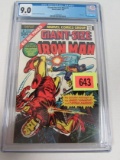 Giant-size Iron Man #1 (1975) Tough Book, Only Issue Cgc 9.0