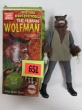 Rare Vintage 1973 Mego Mad Monsters Wolfman Figure Mib