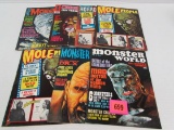 Lot (7) Silver Age Monster/ Horror Magazines Incl. Monster World #1