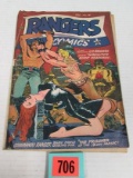 Rangers Comics #14 (1943) Classic Japanese Torture/ Bondage Cover (incomplete)