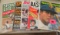 Lot of (5) Vintage Sports Related Magazines Inc. Sport Life & Sports Illus