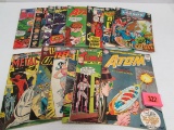 Lot (16) Silver Age Dc Comics Mixed Titles Jla, Atom, Superboy+