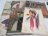 Lot (8) 1900's Ladies Home Journal & Woman's Home Companion Magazines