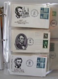 Late 1960s Album Of Lincoln Related Stamps