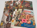 Lot (15) Silver Age Gold Key Tarzan Comic Books