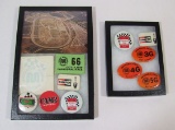 Collection Of 1968 Michigan Intl Speedway Items, Inc. Employee Ids