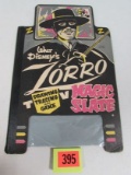 Rare 1940's/50's Zorro Magic Slate