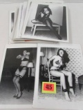 Huge Lot (50+) Bettie Page 8x10 Black & White Pin-up Photos