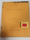 Rare Original 1954 Lone Ranger (clayton Moore) Script 