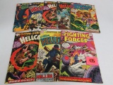 Lot (8) Silver Age Dc Our Fighting Forces Comics