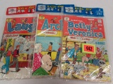 Lot (3) Rare 1973 Archie Comic 3-packs Sealed