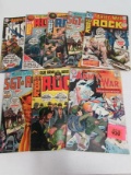 Lot (8) Silver Age Dc Our Army At War Comics