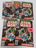 Star Wars (1977) Marvel 2nd Printing Lot #1, 1, 1, 2, 3