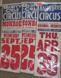 Lot of 3 Vintage Beatty-Cole Bros and Hagen Bros Circus Advertising Poster 14