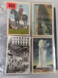 Estate Found Antique And Vintage Postcard Album