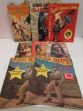 (8) Vintage 1940's/50's Cowboy Western Coloring Books