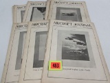 Lot (12) 1919 Aircraft Journal Aviation Magazines