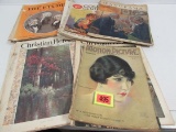 Lot (approx. 30) 1910's-1930's Magazines Mixed Titles