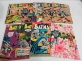 Lot (9) Silver Age Dc Batman Comics